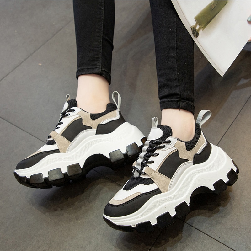 Women-s-Chunky-Sneakers-Thick-Bottom-Platform-Vulcanize-Shoes-Fashion-Breathable-Running-Shoe-for-Ladies-New-2